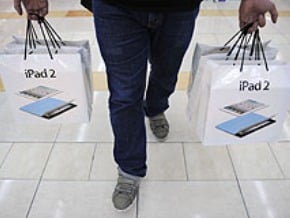 iPad2 蘋果迷搶購白色款
