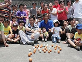 江啟臣家族 午時立蛋搏感情 