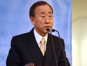 潘基文宣佈謀求連任聯合國秘書長 中表支持