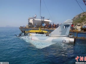 深入海底打撈幻影2000戰機