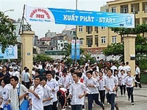 為和平而跑 越南首都大動員 