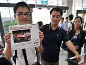 首發自由行陸客離台