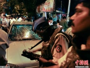 孟買發生連環恐怖爆炸事件 致17人死131人傷