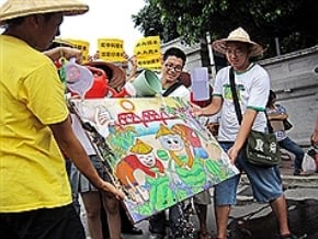 學生農民邀請總統救農業用水