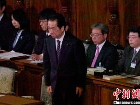 日本首相菅直人可能本月下臺