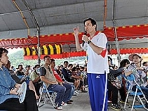 與馬祖搏感情 總統提有感政績