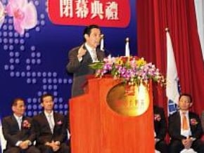馬英九談米酒 總統要關心小問題