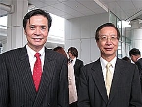 金溥聰抵日  駐日副代表迎接