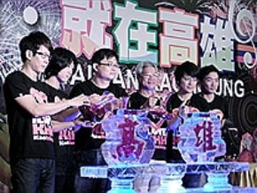 五月天上海露面 為高雄代言