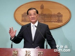 連戰回駁重申 未在連胡會提和平協議