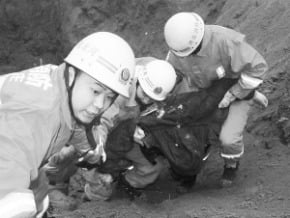 河北石家莊工地突坍方 兩人遭活埋