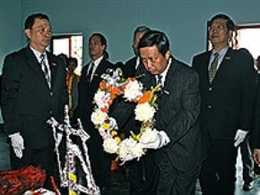 國防部整修在印度國軍公墓竣工