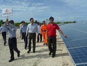 低碳太平島啟用 彰顯南沙主權