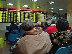 熊抱陸股？股民泣十年零漲幅
