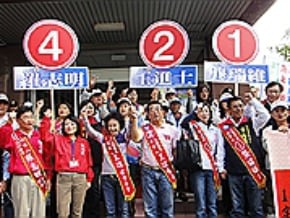 屏縣立委號次抽籤 連任的都抽中二號