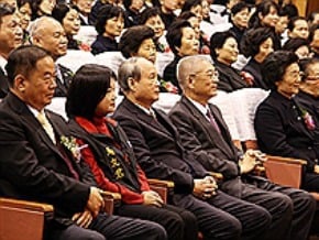 吳敦義訪一貫道