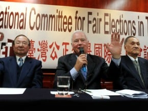 國際人士來台觀選 拜會各黨