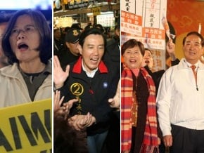 拼場：蔡12萬人 馬掃街 宋熱情