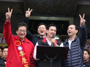 馬汐止拜票 力挺李慶華