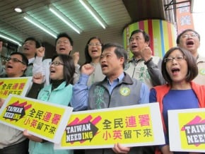 盼小英留下 高雄綠營人士連署