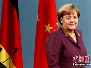 德國總理梅克爾北京演講著眼德中經濟合作