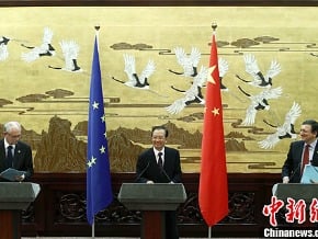 溫家寶晤歐盟領導人：誓言幫助歐元區債務