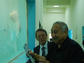 美眾議員訪海大 關心鮪魚養殖