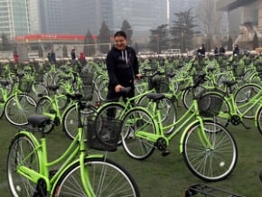 陳光標將贈台兩千輛環保自行車