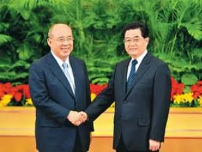 吳伯雄訪陸 22日會胡錦濤