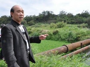 不滿排廢水 邱鏡淳將北上抗議