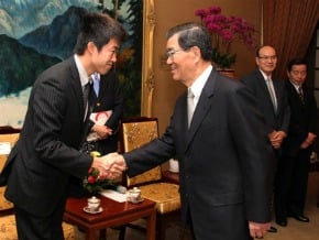 副總統接見台日獎學金得獎人