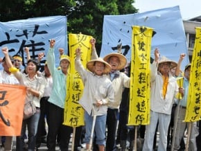 中科搶水爭議 農民再北上陳情