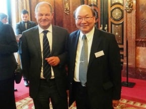 沈玄池參加德大學校長會議