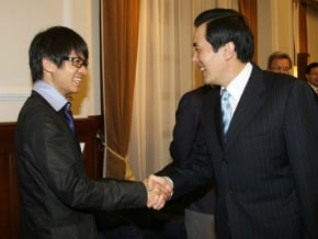 接見韓寒等大陸人士 總統提九二共識