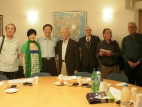 蘇起在以國大學演講台灣發展