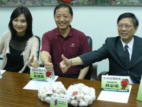 關懷農業 偉詮股東會贈蒜頭