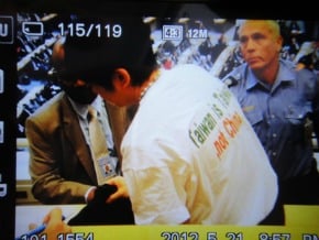 林世嘉WHA抗議　被請出會場