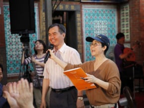 陸委會三重宣講 指未喪主權
