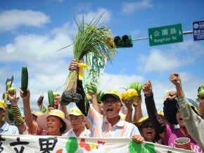 反中科搶水 文化界凱道挺農民