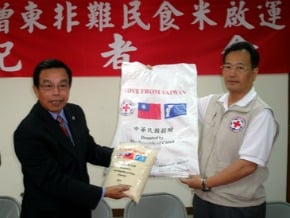 東非鬧飢荒 外交部贈逾千噸米