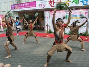 韓觀光展開幕 台原民舞吸睛