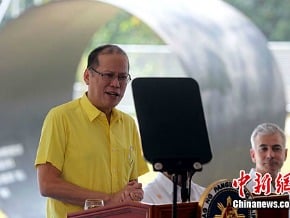 菲律賓總統出席工程開幕式 感謝中國支援