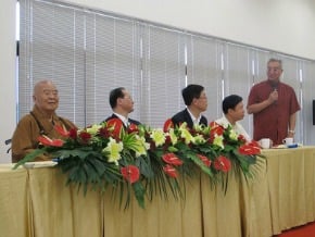 張銘清訪佛光山 盼成旅遊勝地
