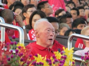 星國慶典禮 李光耀出席