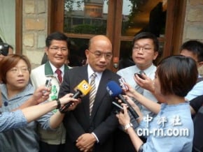 蘇貞昌呼籲立法院實質審查 不要讓協議過關