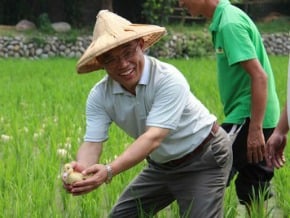 蘇貞昌訪苗 下田趕鴨籲謙卑
