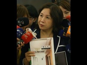 龍應台有雙部長室？綠諷龍太后