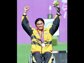 大馬射箭男選手 帕運摘銀