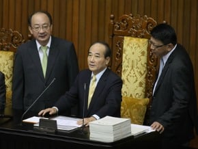倒閣案 陳?無法施政報告<br />王金平：將再安排報告