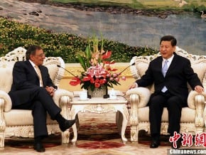 習近平會見美國國防部長帕內塔